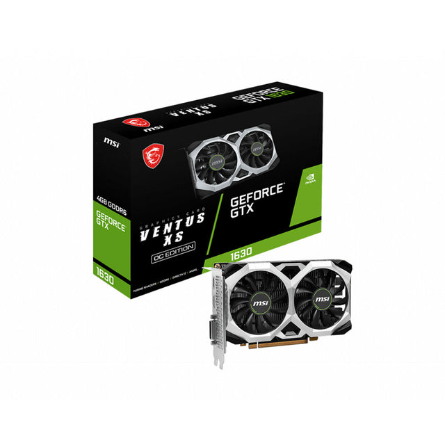 Tarjeta Gráfica MSI GeForce GTX 1630 VENTUS XS 4G OC 4 GB GDDR6