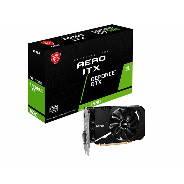 MSI GeForce GTX 1630 AERO ITX 4G OC 4GB GDDR6 Grafikkarte