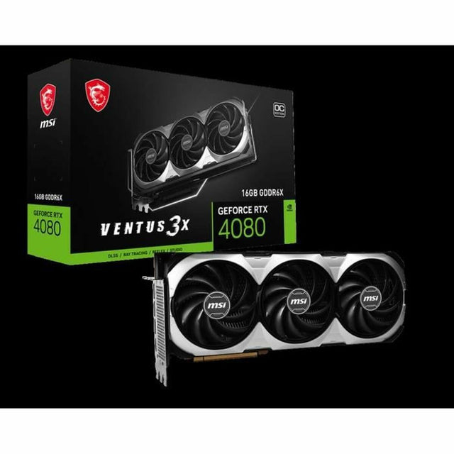 Tarjeta Gráfica MSI RTX 4080 16GB VENTUS 3X OC