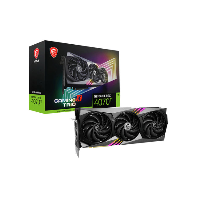 Tarjeta Gráfica MSI GeForce RTX 4070 Ti GAMING X TRIO 12 GB GDDR6X