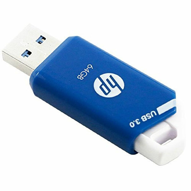 HP USB-Flash-Laufwerk HPFD755W-64 64 GB Blau