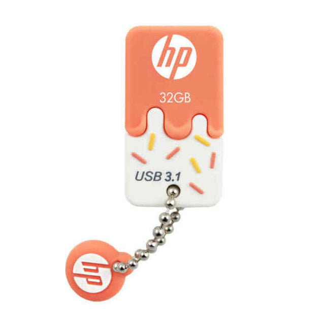 Memoria USB HP X778W USB 3.1 75 MB/s Naranja