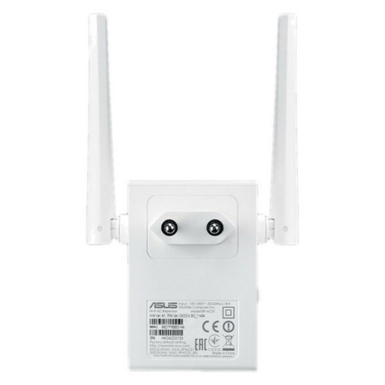 Punto de Acceso Repetidor Asus RP-AC51 WIFI LAN 10/100