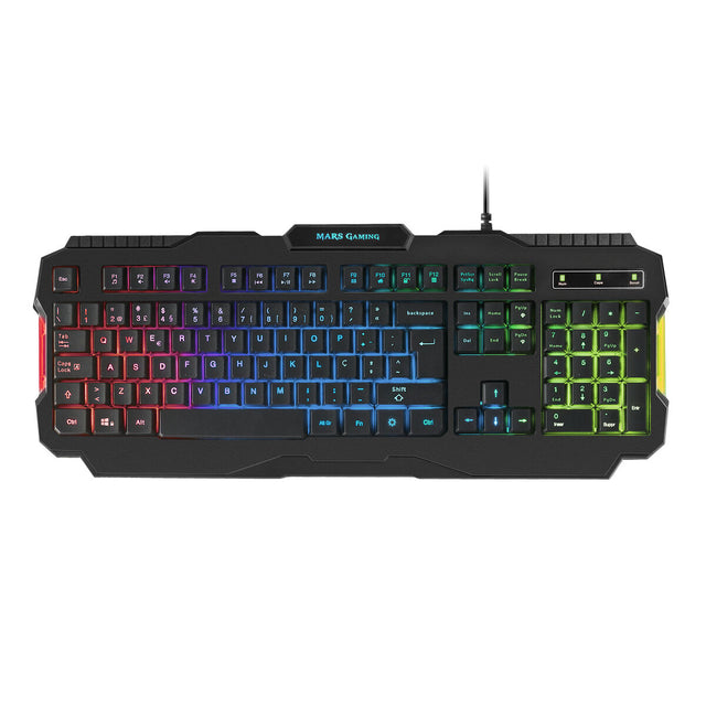 Teclado Gaming Mars Gaming MRK0PORTU Qwerty Portugués