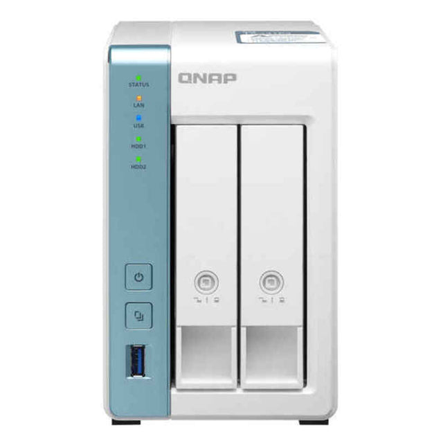 Almacenamiento en Red NAS Qnap TS-231P3-2G 2 GB RAM Blanco