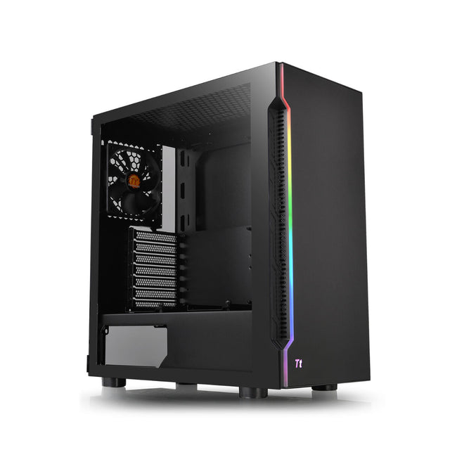 Caja Semitorre ATX THERMALTAKE H200 TG RGB Negro