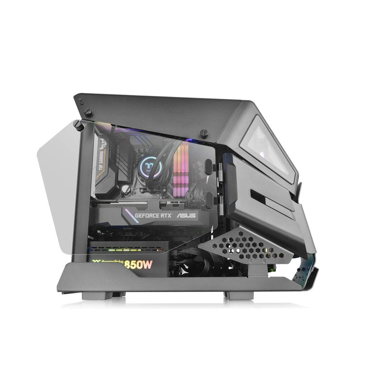 mATX-mITX THERMALTAKE AH T200 Schwarzes mATX-Gehäuse