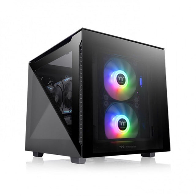 Caja Semitorre ATX THERMALTAKE Divider 200 TG Negro mATX