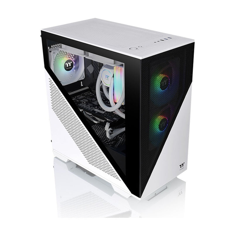 Caja Micro ATX THERMALTAKE Divider 170 TG ARGB Blanco mATX