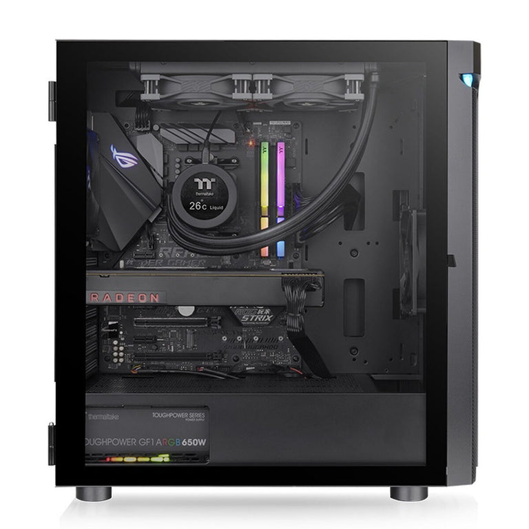 Caja Semitorre ATX THERMALTAKE H590 TG ARGB ARGB Negro