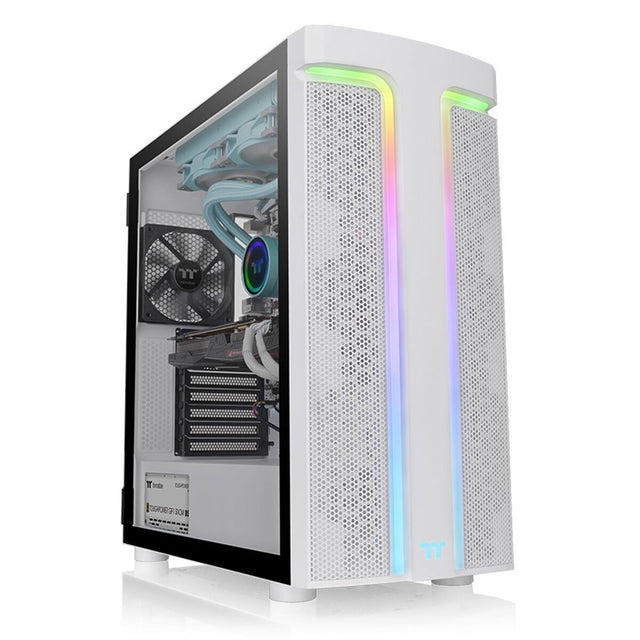 Caja Semitorre ATX THERMALTAKE H590 TG ARGB ARGB Blanco