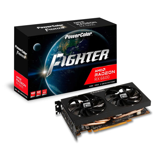 Tarjeta Gráfica Powercolor AXRX 6600 8GBD6-3DH 8 GB GDDR6