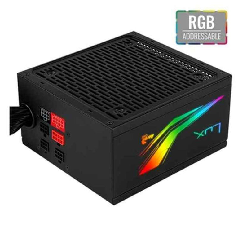 Fuente de Alimentación Aerocool LUX RGB ATX 550 W LED RGB