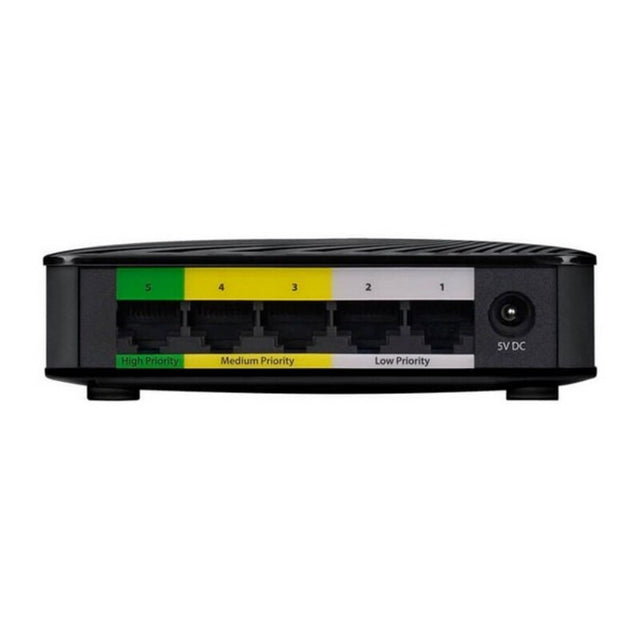 ZyXEL GS-105SV2 LAN Desktop Switch Schwarz