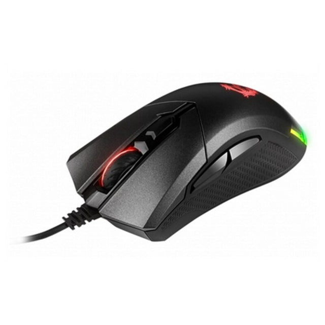 Ratón Gaming MSI Clutch GM50 USB 2.0 LED Negro