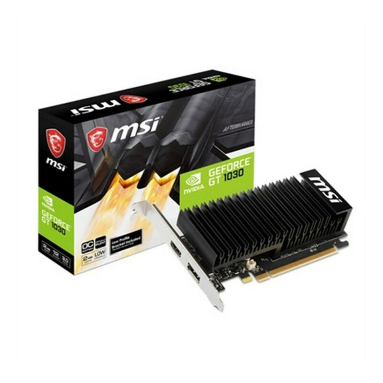 Tarjeta Gráfica MSI VGA MSI GEFORCE GT 1030 2GHD4 LP OC 2 GB DDR 4 2100 MHz