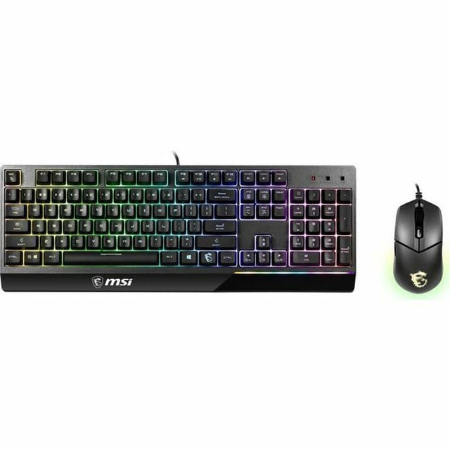 Tastatur und Maus MSI VIGOR GK30 COMBO Schwarz