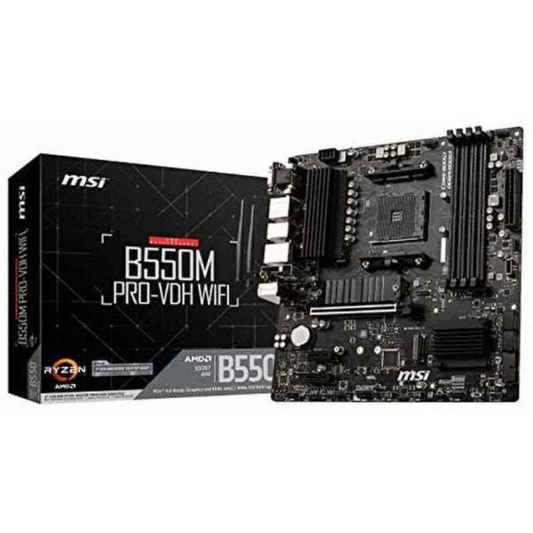 Placa Base MSI B550M PRO-VDH mATX AM4