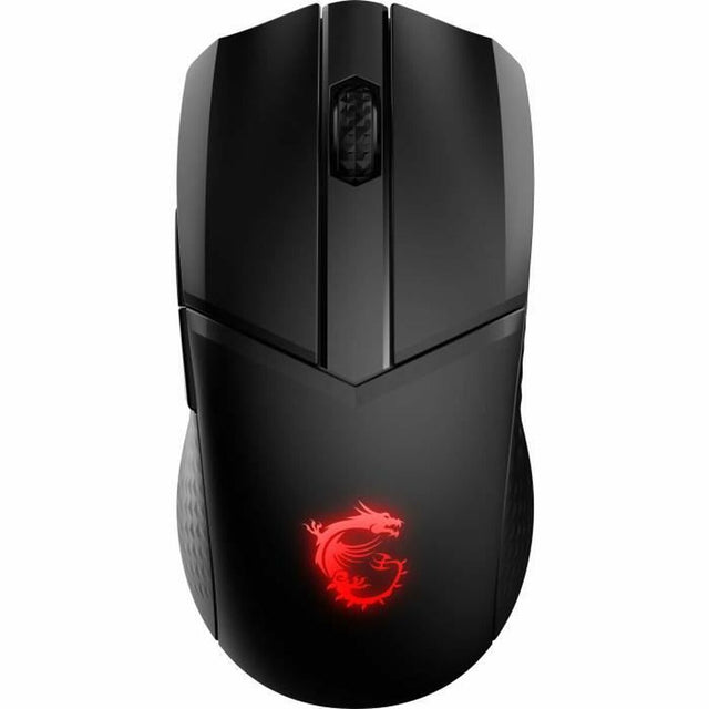 Ratón MSI Clutch GM41 USB Negro Inalámbrico