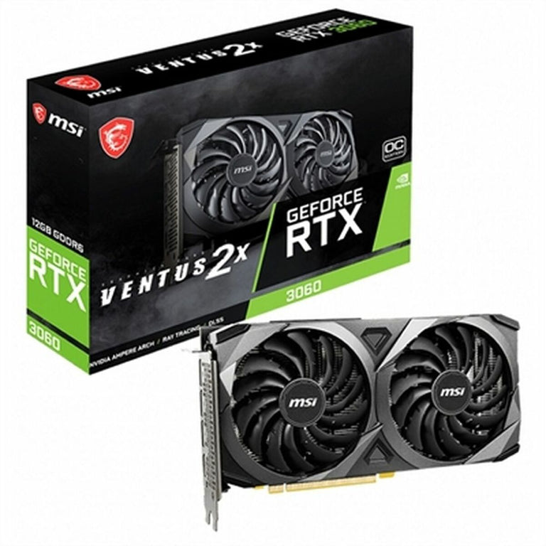 Tarjeta Gráfica MSI GeForce RTX 3060 VENTUS 2X 12G OC