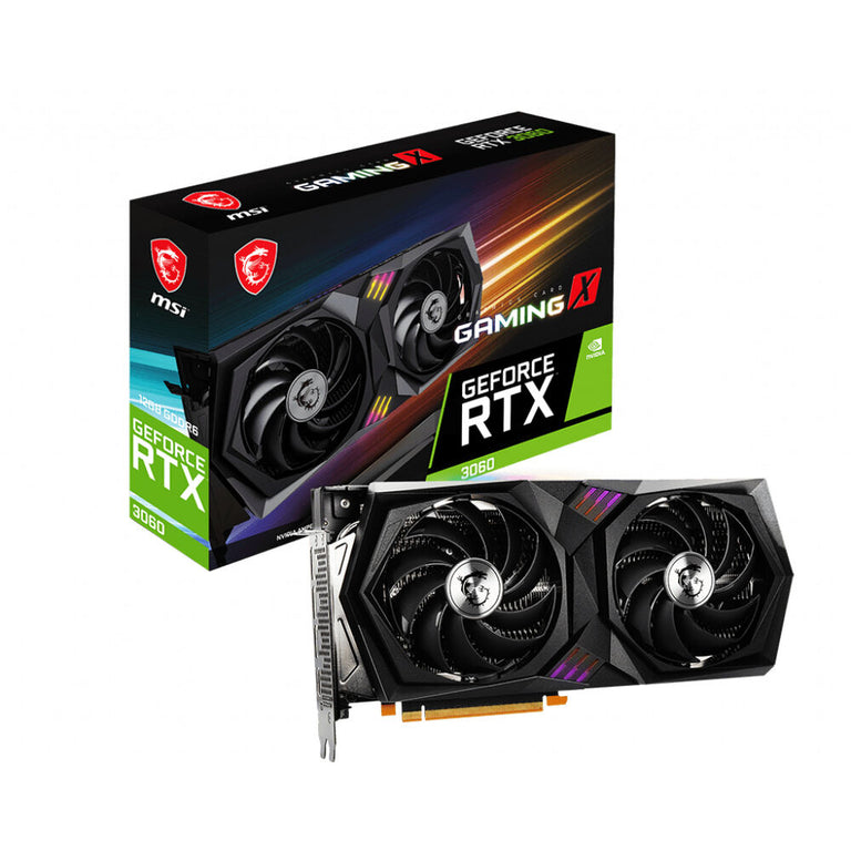 Tarjeta Gráfica MSI GeForce RTX 3060 GAMING X 12 GB GDDR6