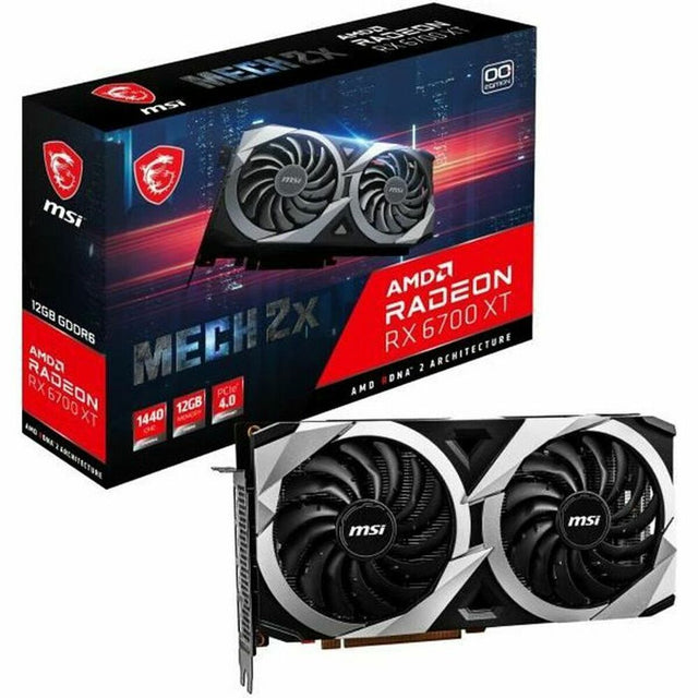 Tarjeta Gráfica MSI Radeon RX 6700 XT MECH OC 12 GB GDDR6 8K Ultra HD