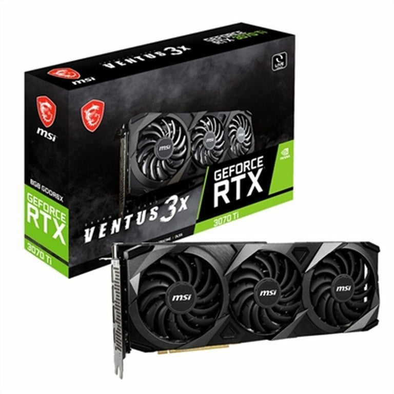 Tarjeta Gráfica MSI RTX 3070 TI VENTUS 3X 8G OC 8 GB GDDR6X