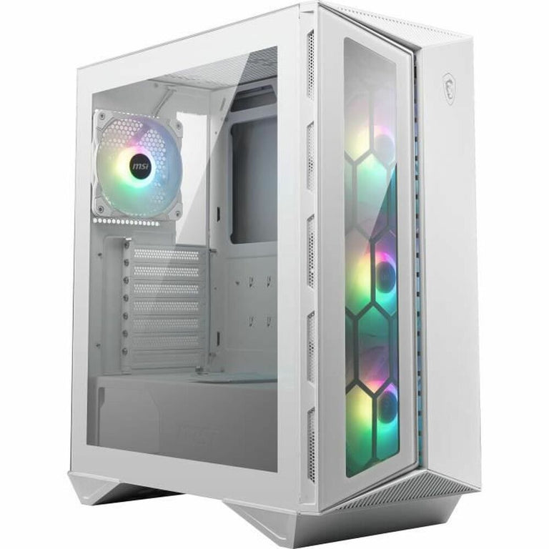 Caja Semitorre ATX MSI MPG GUNGNIR 110R Blanco RGB