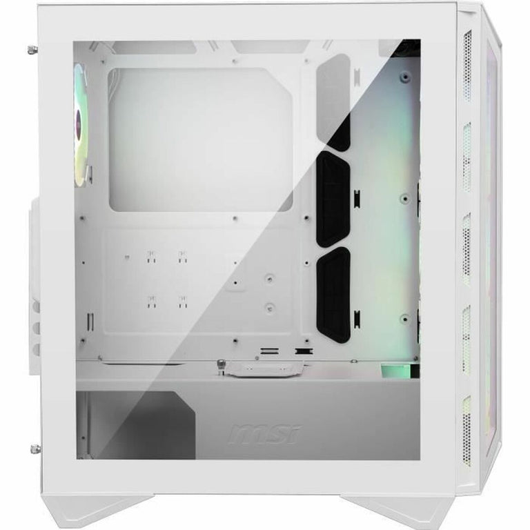 Caja Semitorre ATX MSI MPG GUNGNIR 110R Blanco RGB