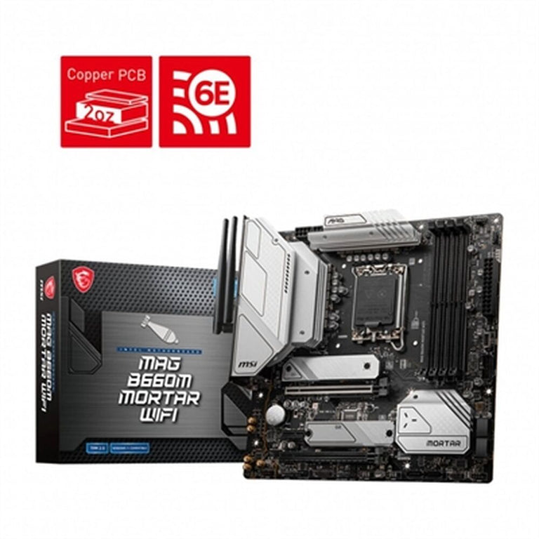 Placa Base MSI MAG B660M mATX DDR5