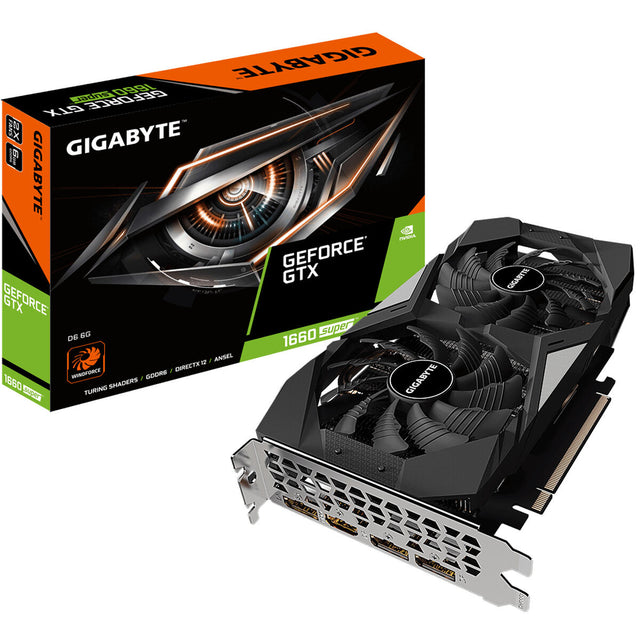 Tarjeta Gráfica Gigabyte GV-N166SD6-6GD 6 GB GDDR6