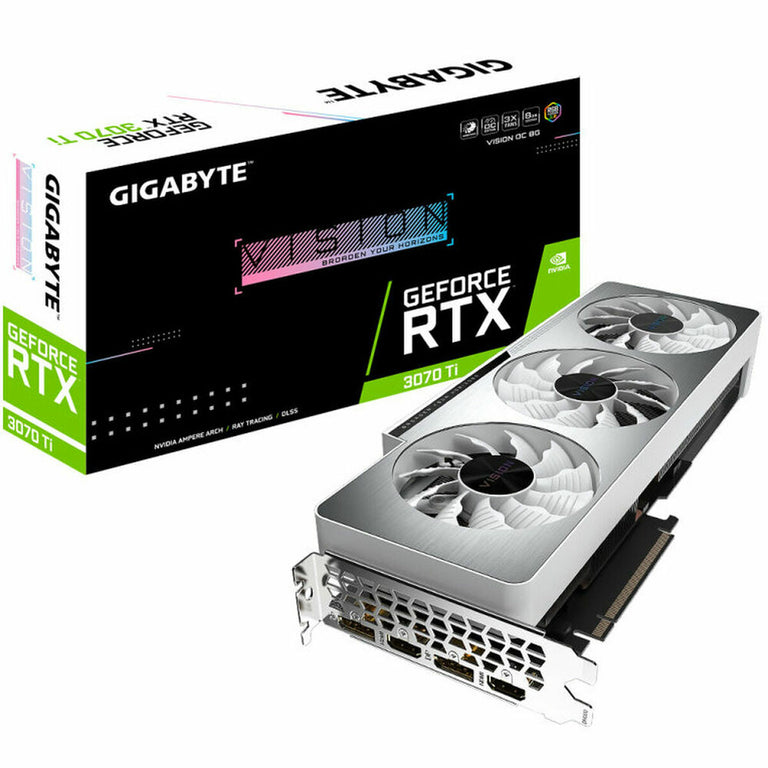 Tarjeta Gráfica Gigabyte RTX 3070 TI VISION OC 8 GB