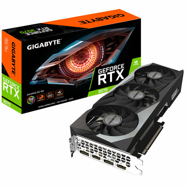 Tarjeta Gráfica Gigabyte GeForce RTX 3070 GAMING OC 8G (rev. 2.0) 8GB