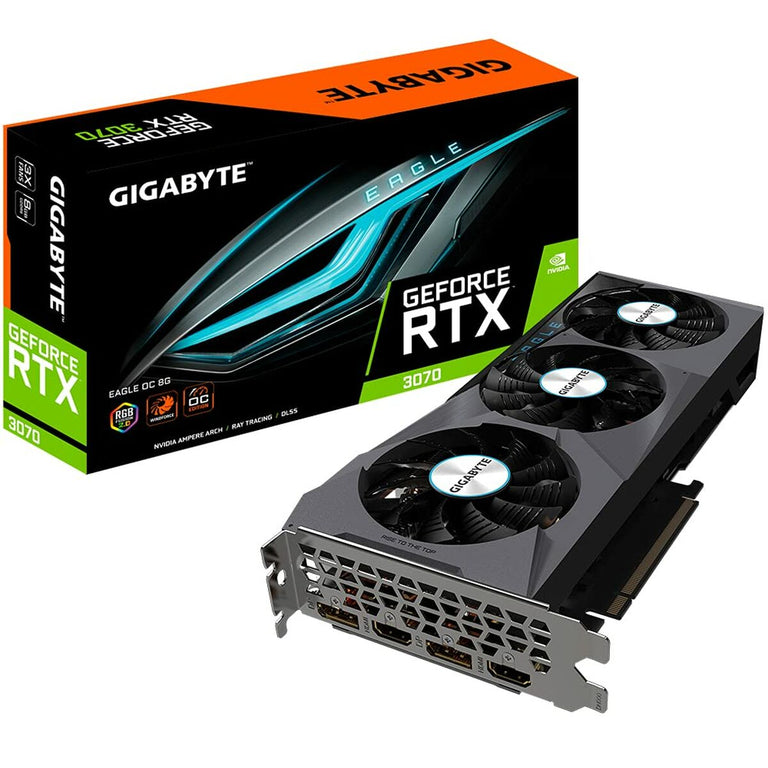 Tarjeta Gráfica Gigabyte GeForce RTX 3070 EAGLE OC(rev. 2.0) 8 GB GDDR6