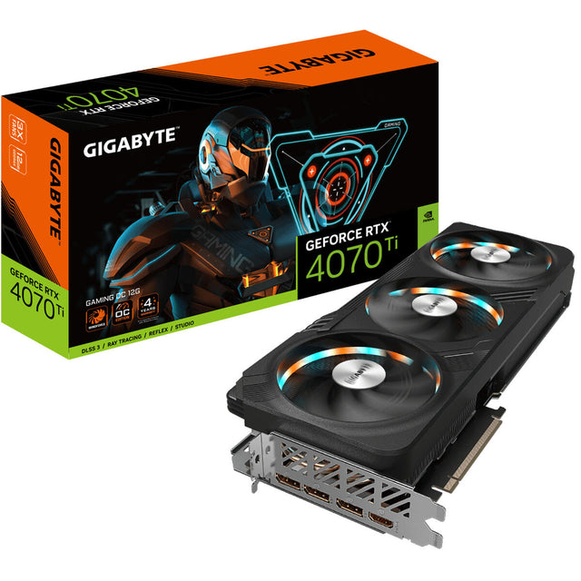 Tarjeta Gráfica Gigabyte GeForce RTX­­ 4070 Ti GAMING OC 12G 12 GB GDDR6X