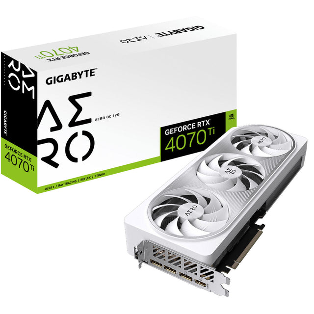 Tarjeta Gráfica Gigabyte GeForce RTX 4070 Ti AERO OC 12 GB GDDR6X