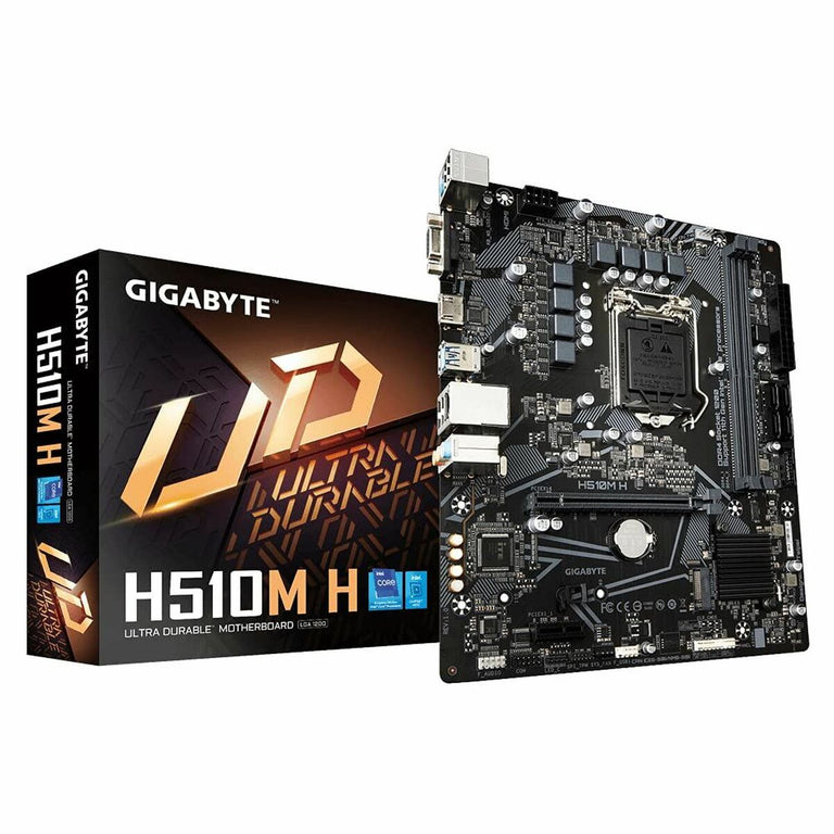 Placa Base Gigabyte H510M H mATX LGA1200     Micro ATX