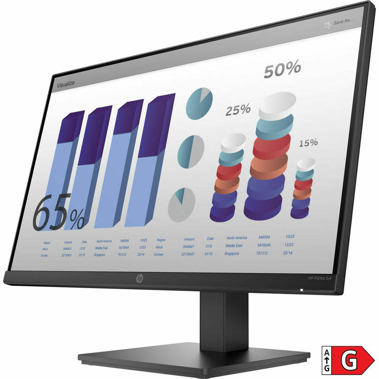 Monitor HP 8MB10AA#ABB IPS LED WXGA 24" IPS LED 60 Hz 2560 x 1440 px Quad HD