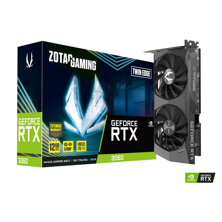 Zotac GAMING GeForce RTX 3060 Twin Edge 12 GB GDDR6-Grafikkarte