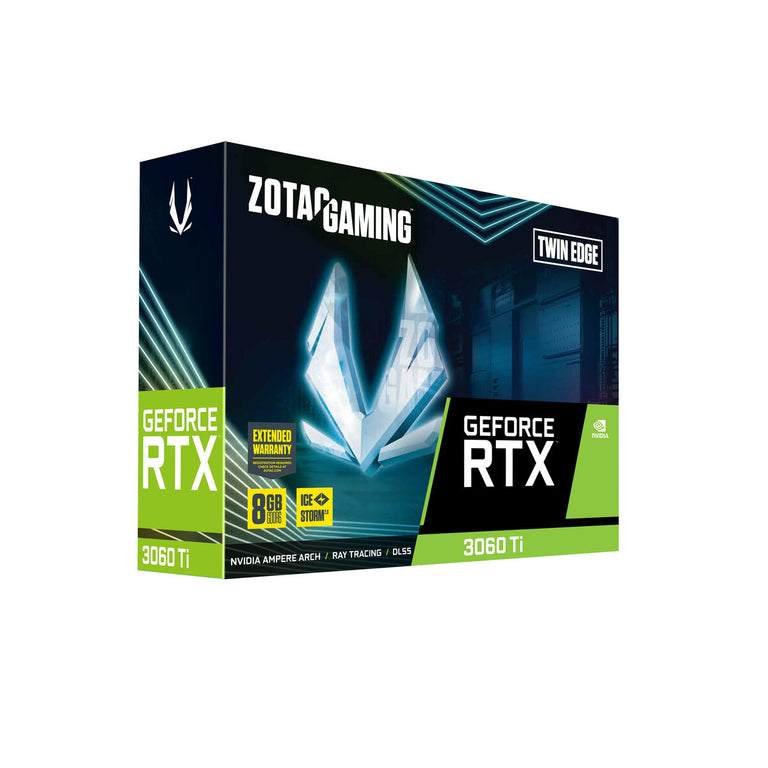 Zotac GAMING GeForce RTX 3060 Ti Twin Edge LHR 8 GB GDDR6-Grafikkarte