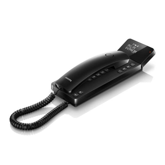 <transcy>Téléphone Fixe Philips M110B / 23 2.75" Noir</transcy>