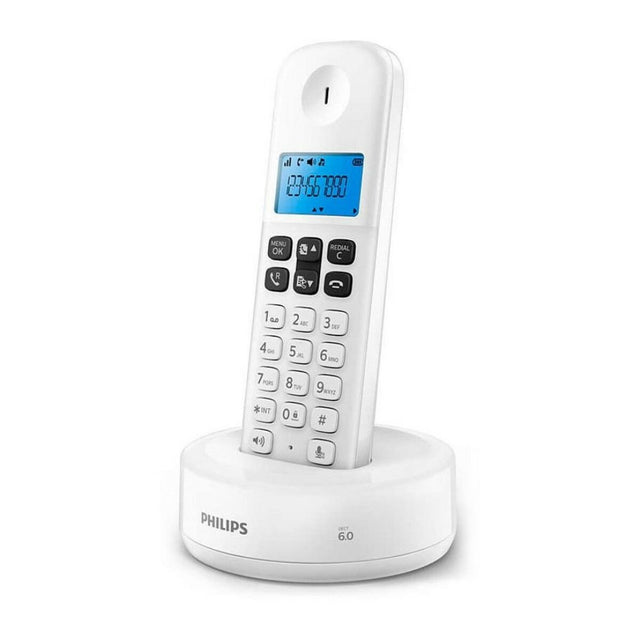 Teléfono Fijo Philips D1611W/34 Blanco 1,6" (Reacondicionado A)