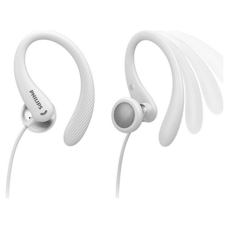 Auriculares deportivos Philips Blanco