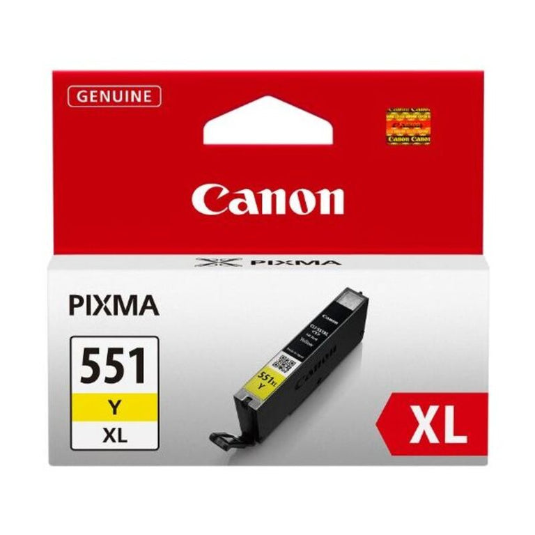 Cartucho de Tinta Compatible Canon CLI-551Y XL IP7250/MG5450 Amarillo