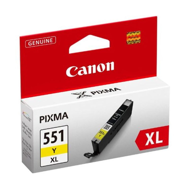 Cartucho de Tinta Compatible Canon CLI-551Y XL IP7250/MG5450 Amarillo