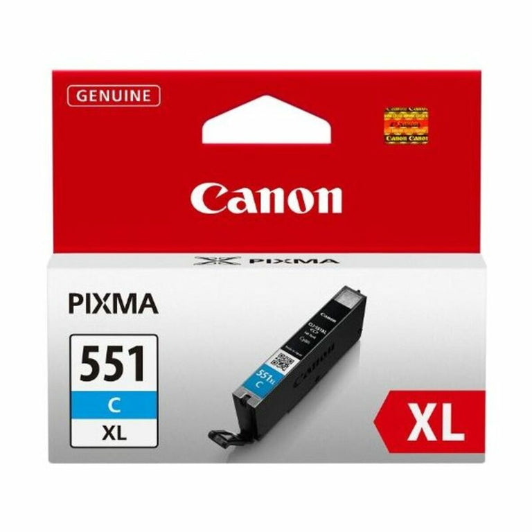 Cartucho de Tinta Compatible Canon CLI-551C XL IP7250/MG5450 Cyan Cian