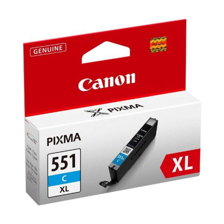 Cartucho de Tinta Compatible Canon CLI-551C XL IP7250/MG5450 Cyan Cian