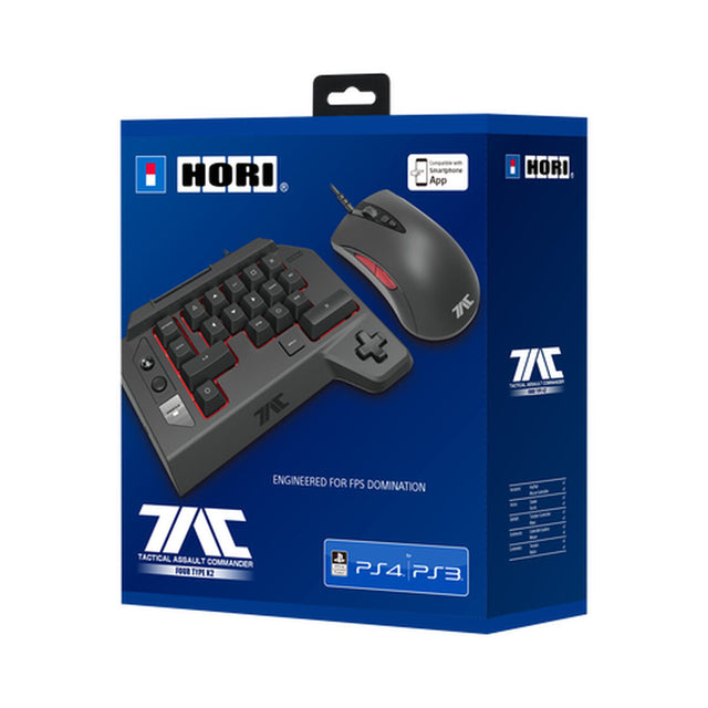 HORI TAC FOUR Typ K2 Gaming-Tastatur und -Maus