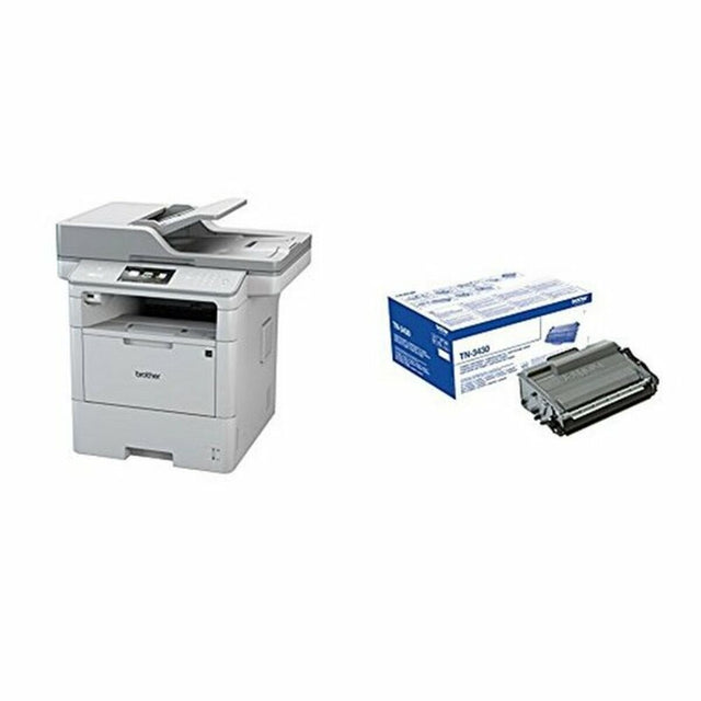 Impresora Fax Láser Brother MFCL6800DWRF1 46 ppm WIFI LAN FAX Blanco