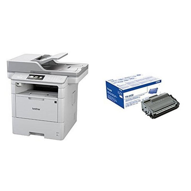 Impresora Fax Láser Brother MFCL6900DWRF1 WIFI LAN 512 MB Blanco